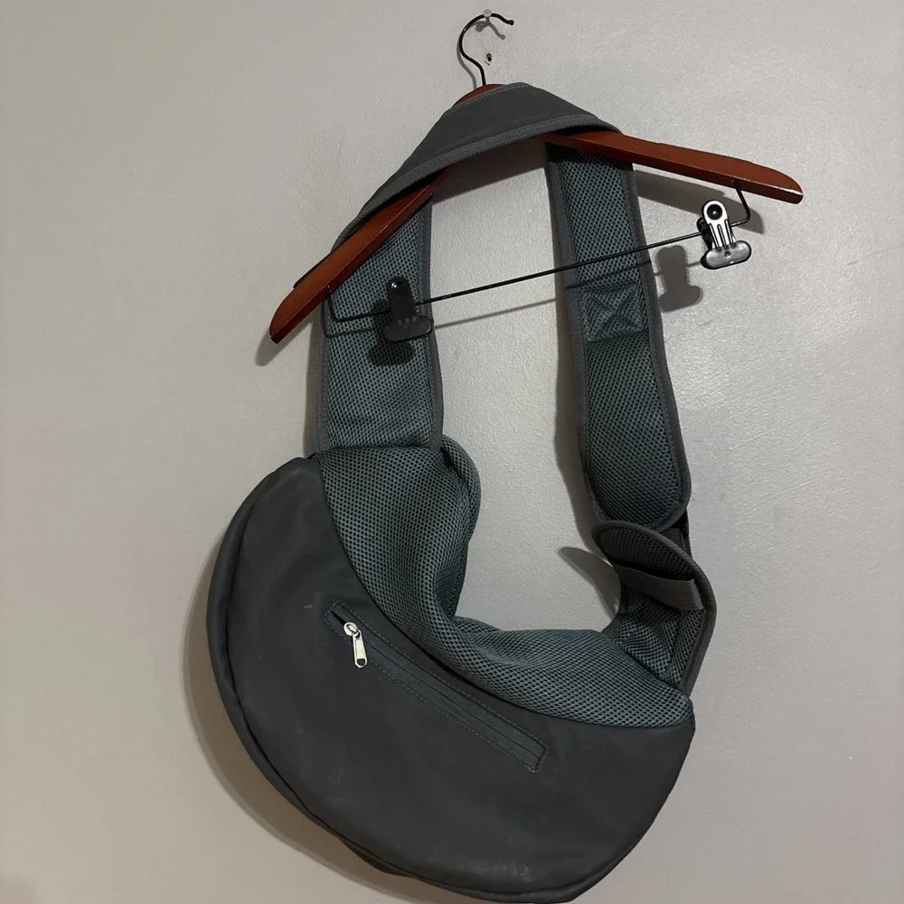 Pet Dog‎ Sling Carrier  for Dogs and Cats Size Small Grey (KC)